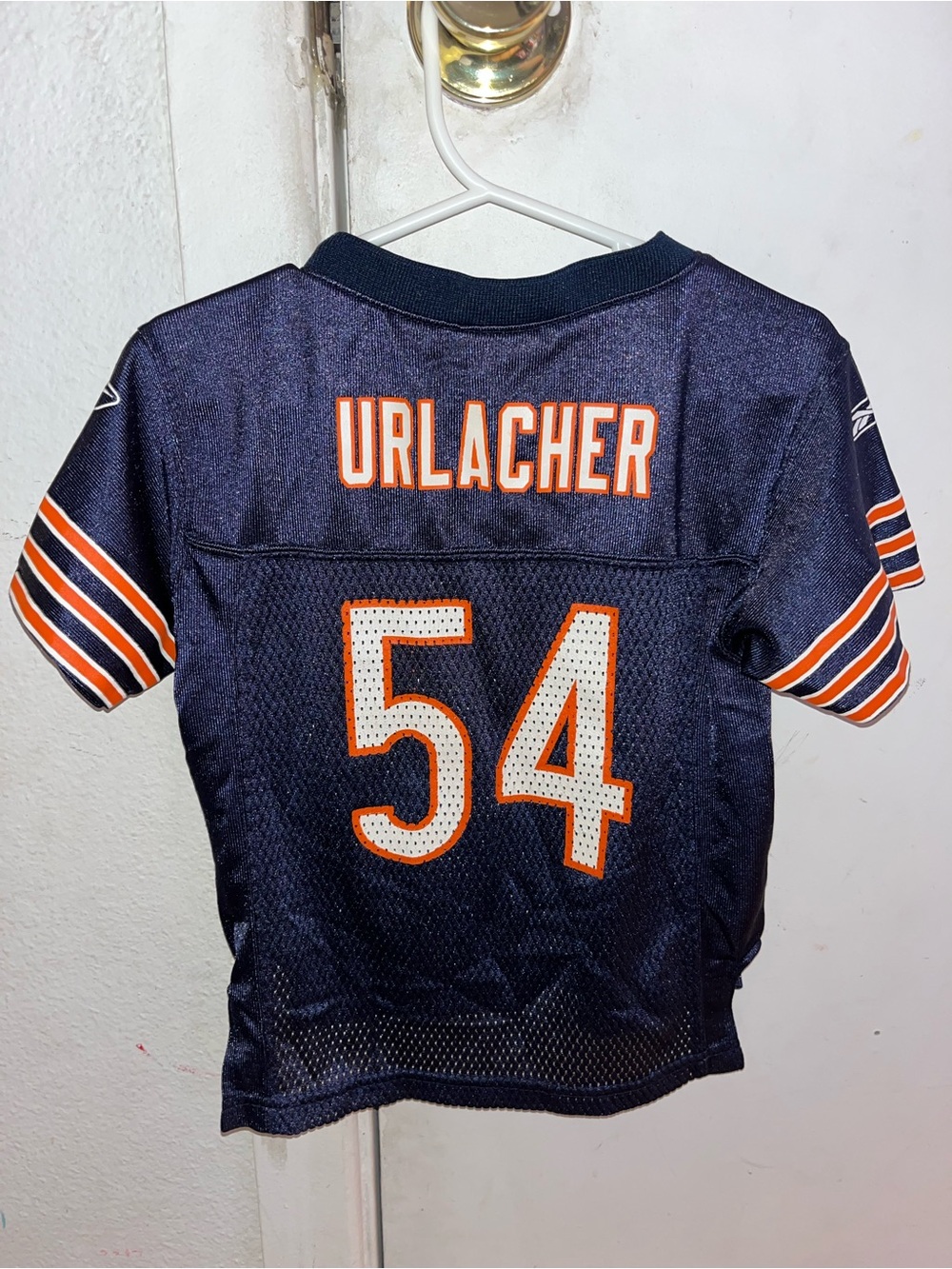 Reebok Chicago Bears Brian Urlacher #54 Jersey Black NFL Football